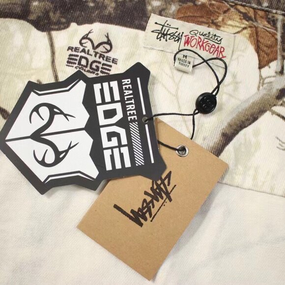 Stussy Cream And Black Jacket - Picture 8 of 9